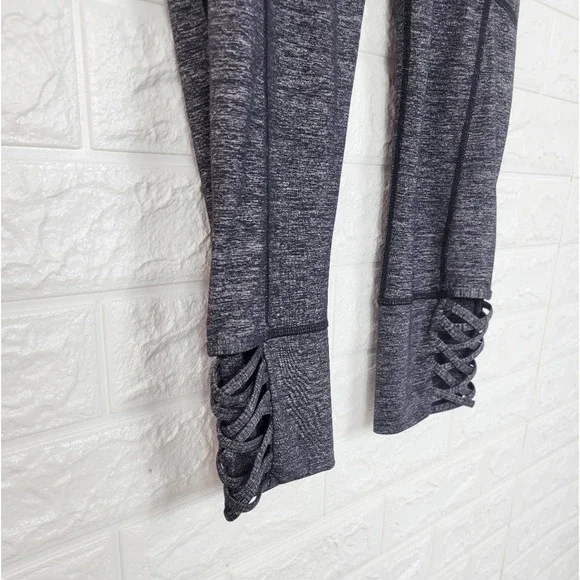11: ATHLETA Mind Over Mat Capri Leggings | Charcoal | Size- S - Picture 13 of 13